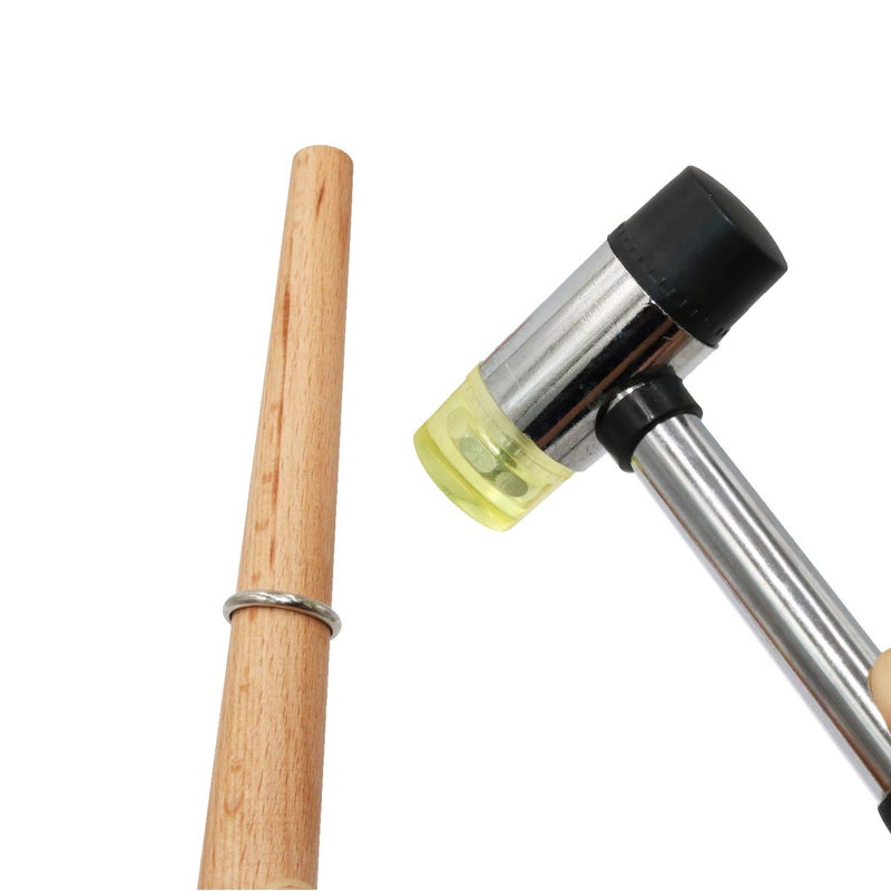 HEYMOUS MidLove Wood Ring Mandrel Adjuster Stick Ring Sizing Sanding and Polishing Shaping Tool (Wood) - Image 2